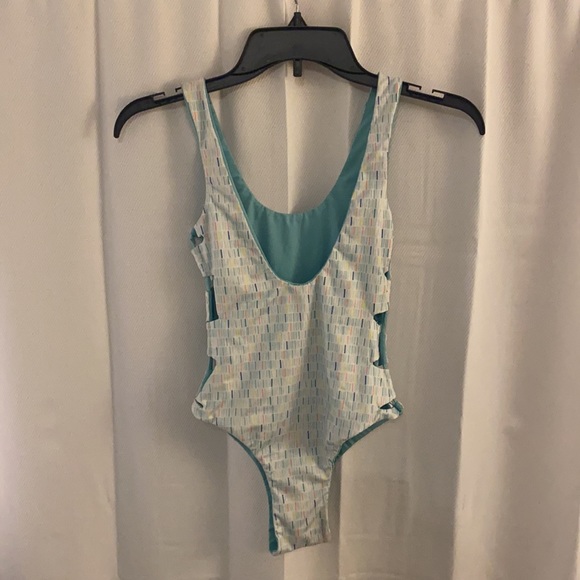 Reversible One Piece Bathing Suit - Picture 2 of 7